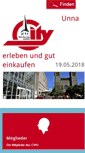 Mobile Screenshot of city-werbering-unna.de